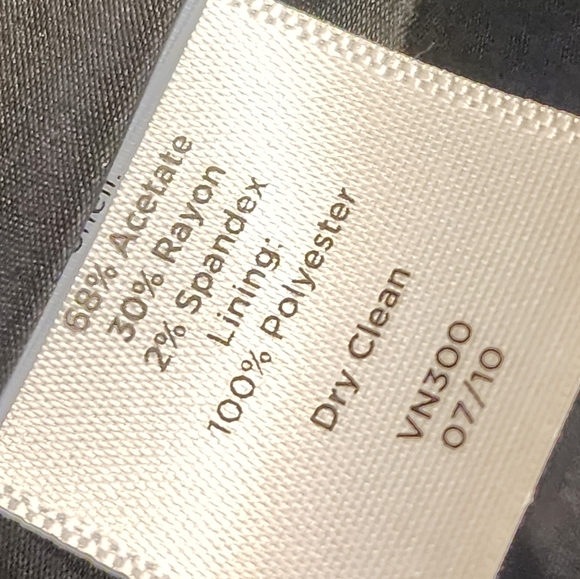 Talbots Elegant Black Sleeveless Satin Formal Dress Size 14 - Picture 11 of 12
